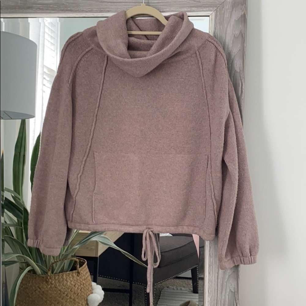 Anthropologie cowl neck sweater size small